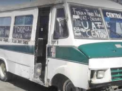 Chatarra el 45% del transporte p&uacute;blico en Tamaulipas