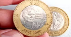 Esta es la moneda de $20 pesos que est&aacute; valuada en plataformas de venta en un mill&oacute;n 200 mil pesos