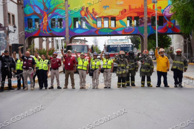 SE UNE GOBIERNO MUNICIPAL A SEGUNDO SIMULACRO NACIONAL FORTALECIENDO LA CULTURA DE PREVENCI&Oacute;N
