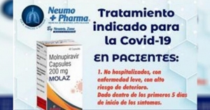 Cofepris alerta por falso molnupiravir, medicamento contra Covid