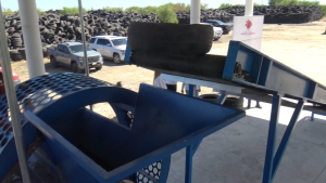 VIDEO Gobierno de Nuevo Laredo va darle reusó a llantas usadas con trituradora