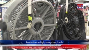 VIDEO Aumenta venta de aires, minisplit y abanicos por temporada de calor