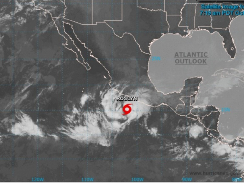 Activan alerta verde en 4 estados por la tormenta tropical ‘Roslyn’