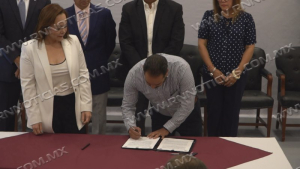 Nuevo Laredo inicia transformaci&oacute;n del transporte p&uacute;blico con hist&oacute;rico convenio