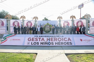 CONMEMORAN 175 ANIVERSARIO DE LA GESTA HEROICA DE LOS NIÑOS HÉROES