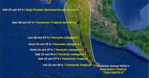 “Rick” impactará entre Colima y Michoacán como huracán