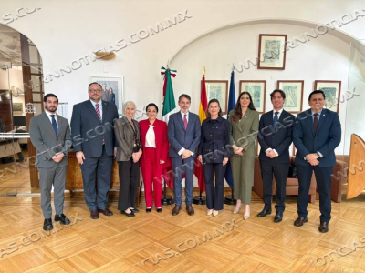 Reuni&oacute;n con el Embajador de Espa&ntilde;a en M&eacute;xico