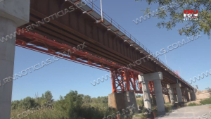 Avanza construcción del nuevo puente ferroviario sobre el río Bravo: CILA
