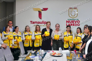 PRESIDENTA MUNICIPAL Y DIF NUEVO LAREDO SE SUMAN A COLECTA TELET&Oacute;N 2025