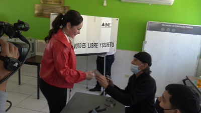 VIDEO Vive Nuevo Laredo jornada electoral a Senador con poca participación