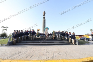 CONMEMORA GOBIERNO MUNICIPAL NATALICIO DE BENITO JUÁREZ CON EMOTIVA CEREMONIA CÍVICA