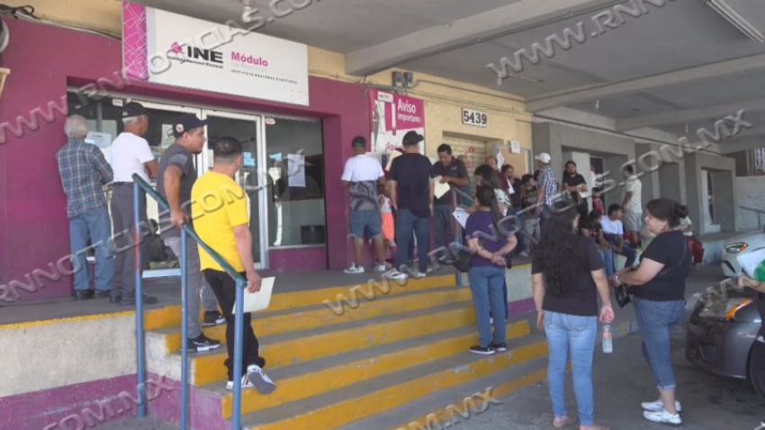 Exhorta INE Nuevo Laredo a renovar credenciales con terminación 15 y 25