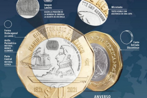Banxico lanza moneda conmemorativa por el Bicentenario de la Marina