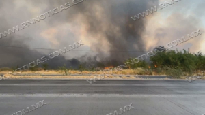 Atribuyen mala calidad del aire en Nuevo Laredo a incendios forestales y condiciones de viento