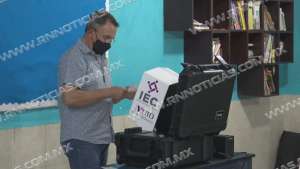Votan por primera vez en Nuevo Laredo en casillas electrónicas