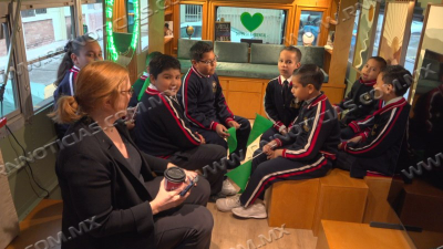 En Nuevo Laredo inauguran Ecoescuela M&oacute;vil para promover la educaci&oacute;n ambiental