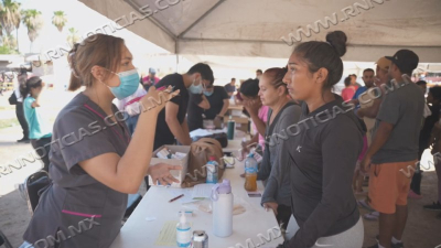 Sector Salud continúa con atención médica a migrantes en Nuevo Laredo