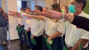 VIDEO Toma Protesta nuevo comité municipal del Partido Verde en Nuevo Laredo