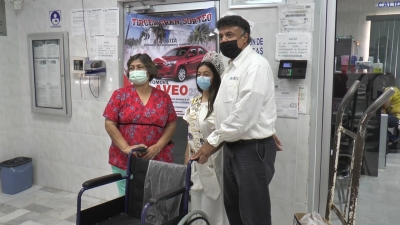 VIDEO Entrega Club de Leones donativo al Hospital civil
