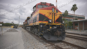 Colocan primera piedra de Segundo Puente Ferroviario Internacional entre los dos Laredos
