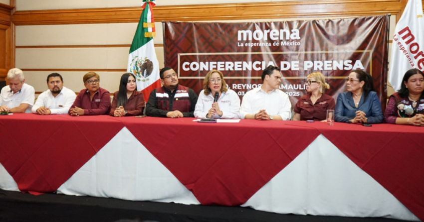 “Tamaulipas es guinda”; Morena se desmarca del Partido Verde