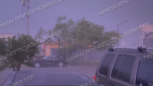 Atienden autoridades fuertes lluvias en Nuevo Laredo: Protecci&oacute;n Civil reporta saldo blanco