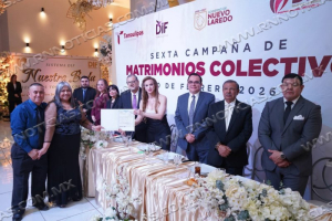 DIF Nuevo Laredo Consolida Pol&iacute;tica Social Con 117 Matrimonios En Campa&ntilde;a De Bodas Colectivas 2026