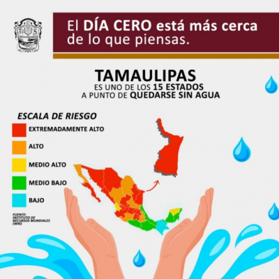 Comapa Victoria pide extremar ahorro de agua ante alarmante estudio