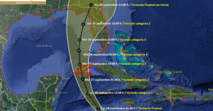 Huracán ‘Ian’ provocará lluvias muy fuertes en Quintana Roo, Yucatán y Campeche