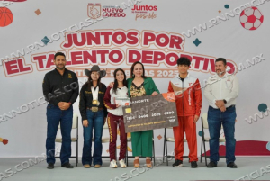 GOBIERNO MUNICIPAL REALIZA PRIMERA DISPERSI&Oacute;N DE LA BECA &ldquo;JUNTOS POR EL TALENTO DEPORTIVO 2025&rdquo;
