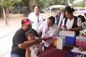 ARRANCA EN NUEVO LAREDO SEMANA NACIONAL DE VACUNACI&Oacute;N; SE UNEN GOBIERNO ESTATAL Y MUNICIPAL POR LA SALUD