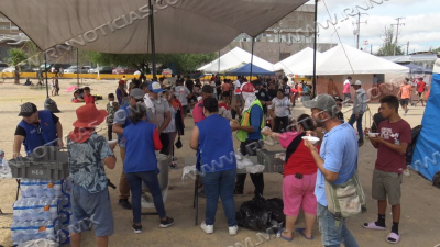 Muestra Nuevo Laredo solidaridad y humanismo en apoyo de migrantes venezolanos