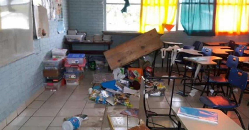 Vandalismo escolar deja pérdidas en Tamaulipas por casi medio millón de pesos, sólo durante vacaciones de invierno
