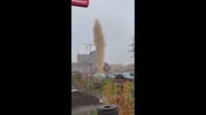 Falla en alcantarillado provoca &ldquo;lluvia&rdquo; de heces fecales en Mosc&uacute;