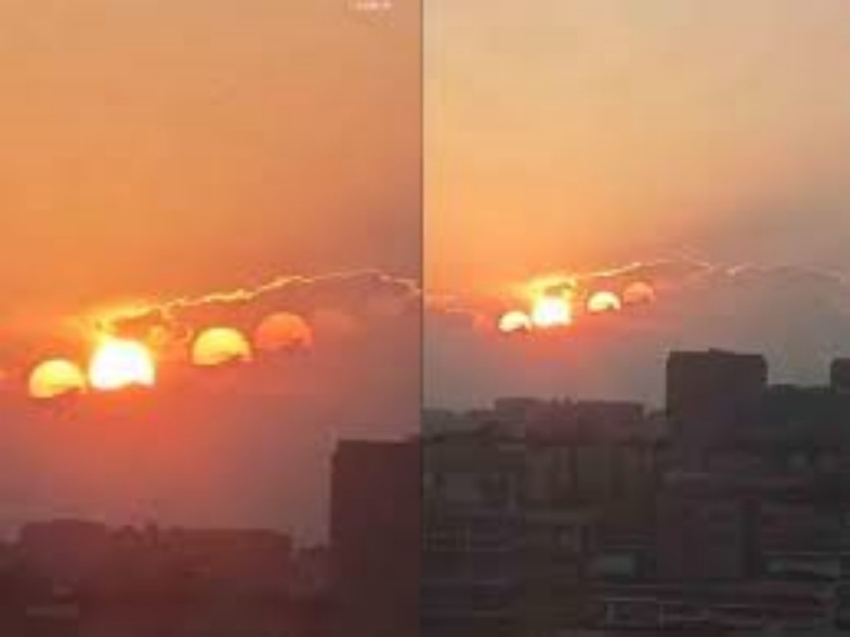 Aparecen &ldquo;7 soles&rdquo; en el cielo de China y sorprende a miles
