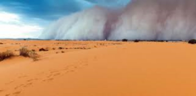 Viene m&aacute;s arena del Sahara