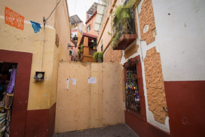 Clausuran callejón del beso en Guanajuato