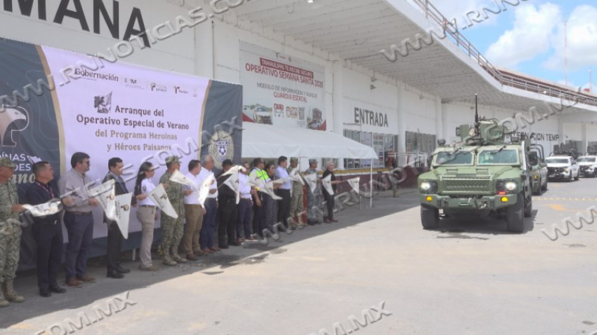Arranca en Nuevo Laredo el Operativo Especial de Verano Héroes Paisanos 2026