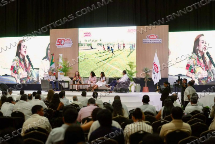 CARMEN LILIA CANTUROSAS PRESENTA EN TAMPICO LA TRANSFORMACIÓN DE NUEVO LAREDO COMO MODELO DE INFRAESTRUCTURA Y TURISMO SOSTENIBLE