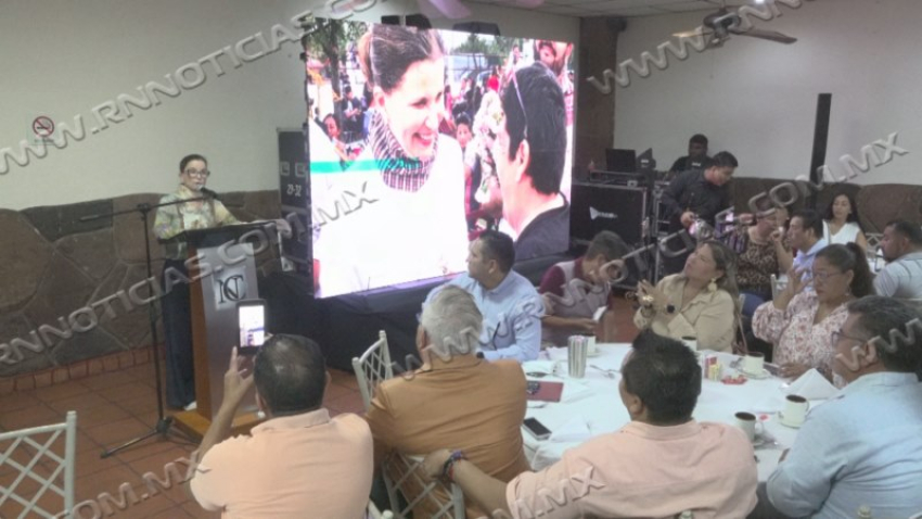 Reconoce Ninfa Cantú labor de periodistas de Tamaulipas durante conmemoración del Día de la Libertad de Expresión