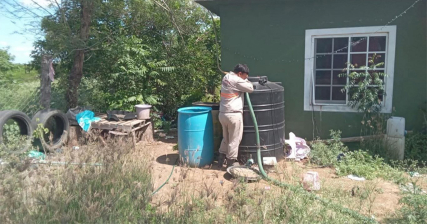 Sin agua 86 colonias de Altamira por fallas en el suministro eléctrico