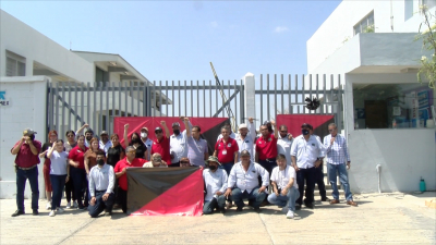 VIDEO Trabajadoras de Telmex se van a la huelga
