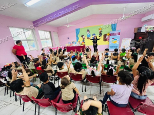 BIBLIOTECA ITINERANTE PROMUEVE LA LECTURA EN M&Aacute;S DE 5 MIL NI&Ntilde;OS Y ADOLESCENTES