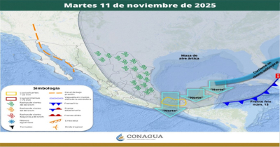 Prepárese, vienen gélidos amaneceres para Tamaulipas: hasta 0 grados en zonas altas
