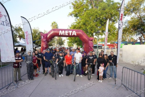RODADA JOVEN POR LA PAZ Y CONTRA LAS ADICCIONES CONGREGA A DECENAS DE PARTICIPANTES EN UN AMBIENTE DE SANA CONVIVENCIA