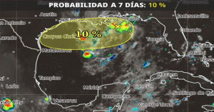 Mantienen vigilancia de zona de baja presi&oacute;n que podr&iacute;a traer lluvias a Tamaulipas