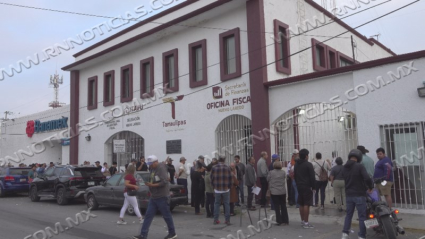 Alta afluencia y descuentos marcan el inicio de año en la Oficina Fiscal de Nuevo Laredo