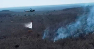 Incendio en Gonz&aacute;lez ha consumido 1,400 hect&aacute;reas