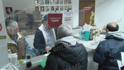 Contin&uacute;a emplacamiento de veh&iacute;culos regularizados en Nuevo Laredo tras cierre del decreto