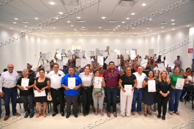 IMPULSA GOBIERNO MUNICIPAL PROGRAMA DE ESCRITURACI&Oacute;N CON SUBSIDIO FEDERAL EN NUEVO LAREDO